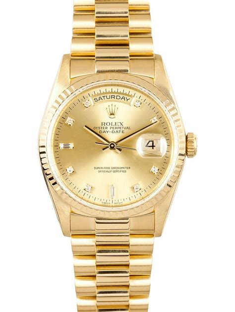 rolex day-date president 118238 36mm champagne index replica|rolex 118238 diamond.